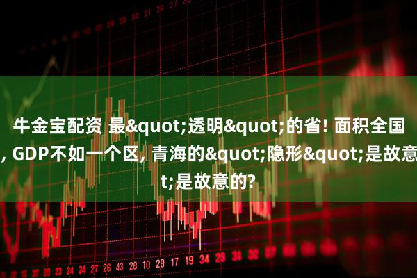 牛金宝配资 最&quot;透明&quot;的省! 面积全国第4, GDP不如一个区, 青海的&quot;隐形&quot;是故意的?